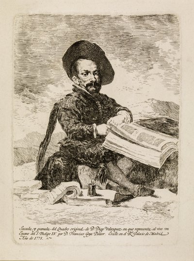 Un nano [El Primo] da Francisco de Goya