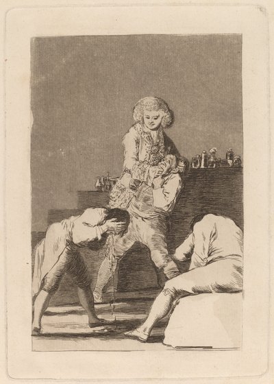 Al Conte Palatino da Francisco de Goya