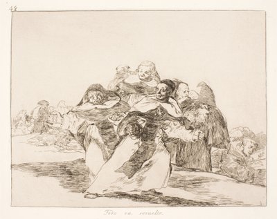 Tutto va storto (42) da Francisco de Goya