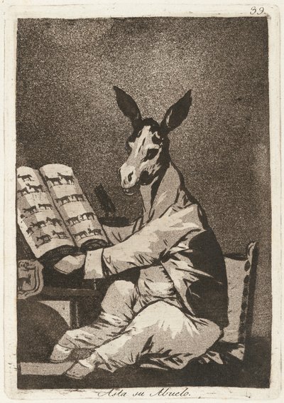 E così era suo nonno da Francisco de Goya