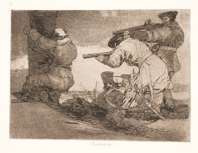 Barbaro! (38) da Francisco de Goya
