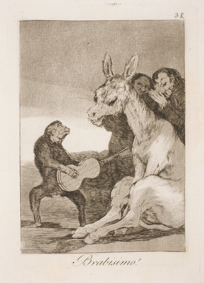 Bravissimo (Carlo IV e Godoy) da Francisco de Goya
