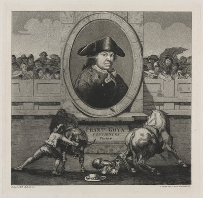 Corride: Frontespizio da Francisco de Goya