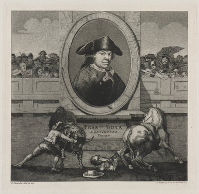 Corride: Frontespizio, 1876 da Francisco de Goya