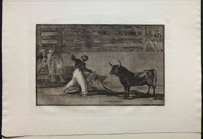 Corride: Origine degli Arpioni o Banderillas, 1876 da Francisco de Goya