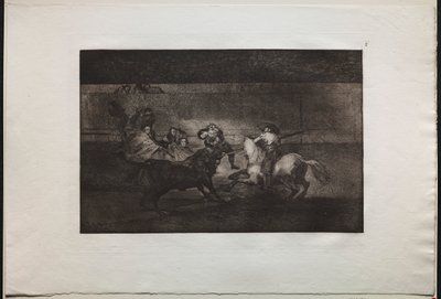 Corride: La morte di Pepe Illo (3ª composizione) da Francisco de Goya