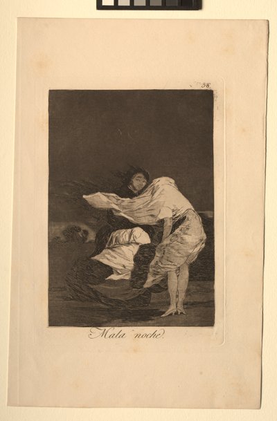 Caprichos: Una brutta notte da Francisco de Goya