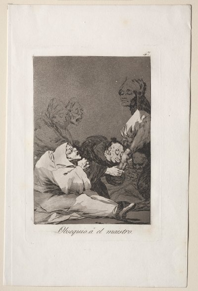 Capricci: Un Regalo per il Maestro da Francisco de Goya
