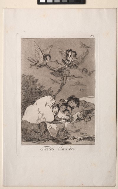 Caprichos: Tutti Cadono da Francisco de Goya
