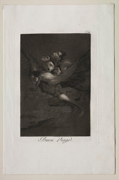 Caprichos: Buon viaggio! da Francisco de Goya