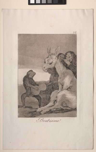 Caprichos: Bravo! da Francisco de Goya