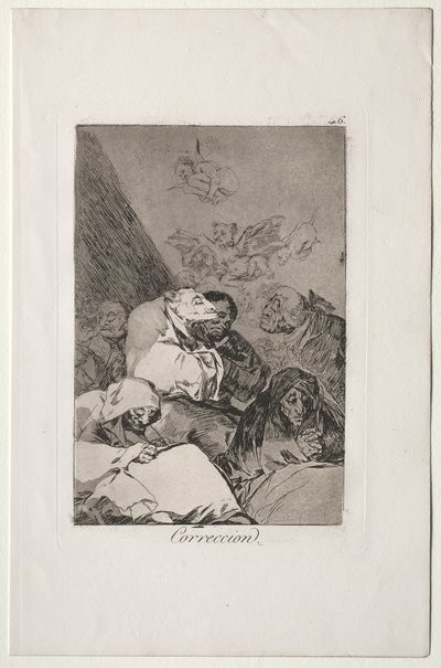 Caprichos: Correzione da Francisco de Goya