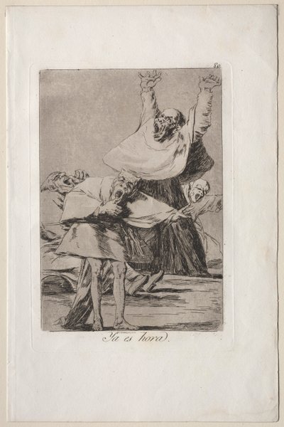 Caprichos: È ora da Francisco de Goya