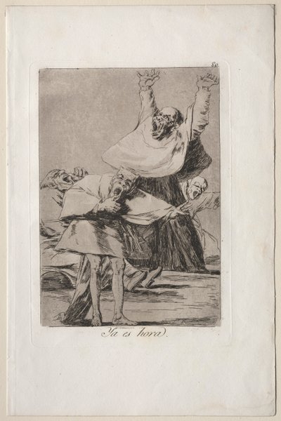 Caprichos: È ora da Francisco de Goya