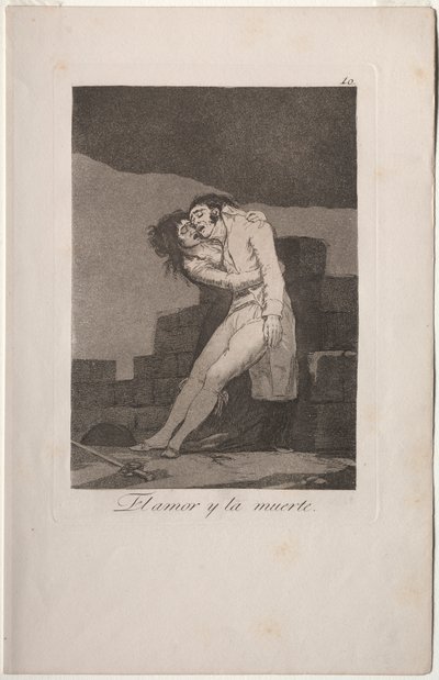 Caprichos: Amore e Morte da Francisco de Goya