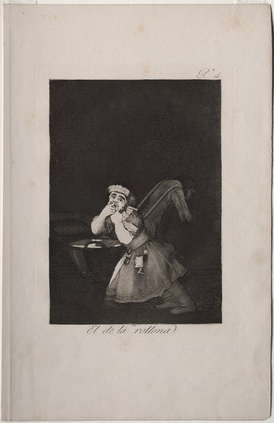 Caprichos: Il cocco di mamma da Francisco de Goya