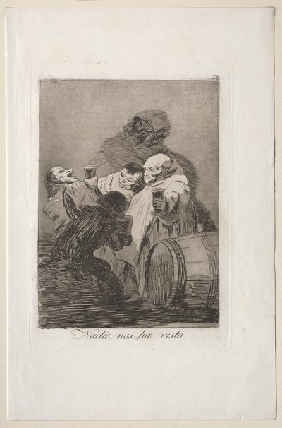 Caprichos: Nessuno ci ha visto da Francisco de Goya