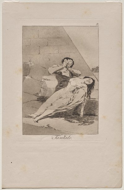 Caprichos: Tantalo da Francisco de Goya