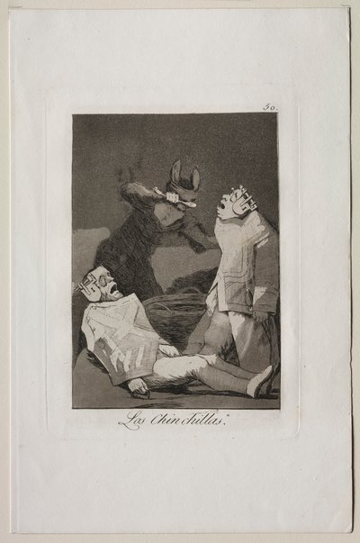 Caprichos: I cincillà da Francisco de Goya