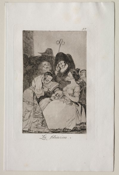 Caprichos: La Filiazione da Francisco de Goya