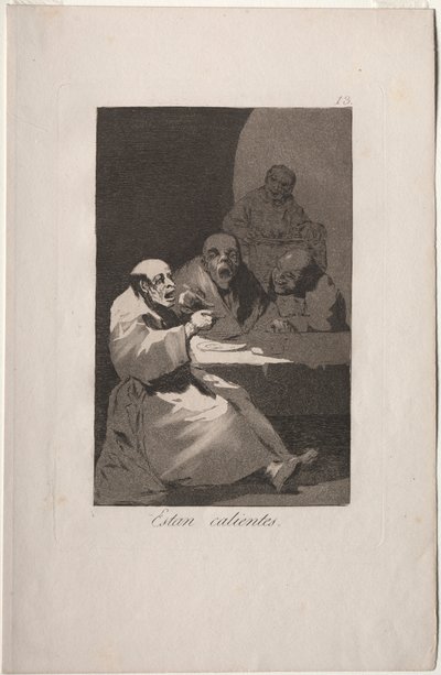 Caprichos: Sono Caldi da Francisco de Goya