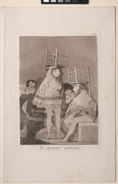 Caprichos: Hanno Già un Posto da Francisco de Goya