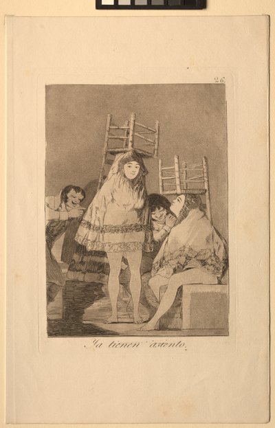 Caprichos: Hanno già un posto da Francisco de Goya