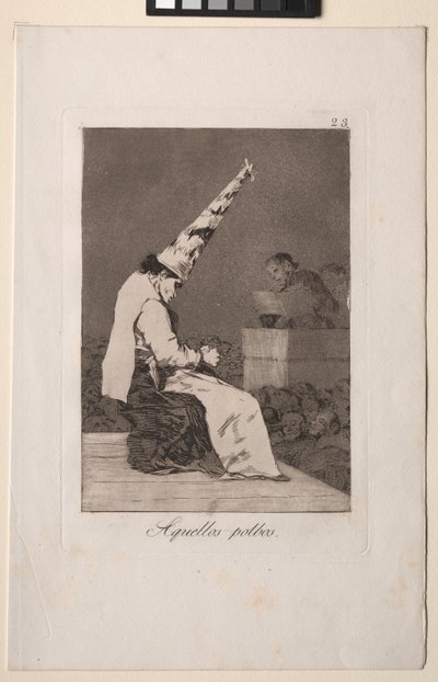 Caprichos: Quei Granelli di Polvere da Francisco de Goya