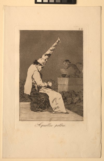 Capricci: Quelle macchie di polvere da Francisco de Goya