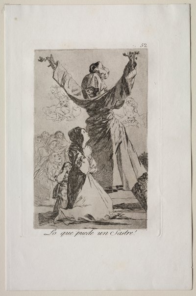 Capricci: Cosa Può Fare un Sarto! da Francisco de Goya