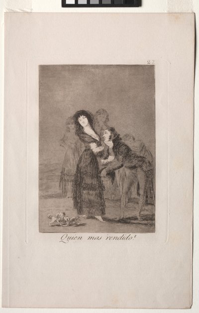 Caprichos: Quale di loro è il più sopraffatto? da Francisco de Goya