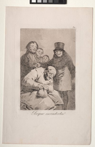 Caprichos: Perché nasconderli? da Francisco de Goya