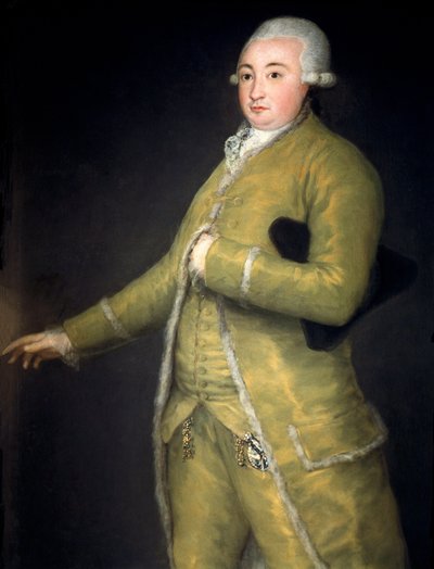 Conte François de Cabarrus (Francisco de Cabarrus) da Francisco de Goya
