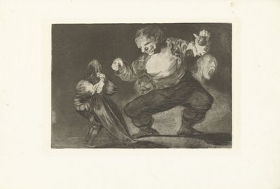 Il folle da Francisco de Goya