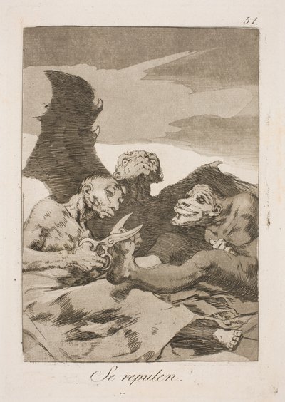 Si fanno la toilette da Francisco de Goya