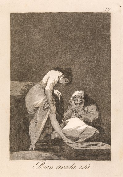 Den sidder! da Francisco de Goya