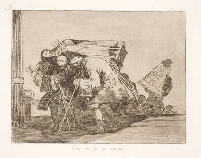 Questo non meno (67) da Francisco de Goya