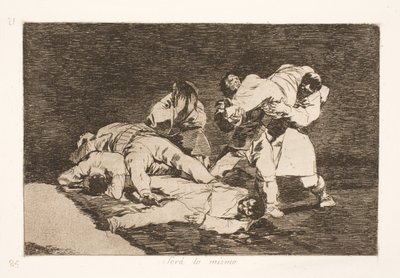 Rimane lo stesso (21) da Francisco de Goya