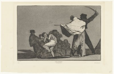 Quel soldato! da Francisco de Goya