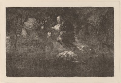 Dio li crea e loro si uniscono da Francisco de Goya