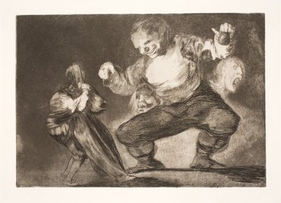 Follia (Dopo il vizio viene la dissolutezza) da Francisco de Goya