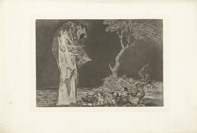 Follia della paura da Francisco de Goya