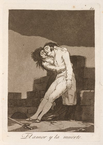 El amor y la muerte da Francisco de Goya