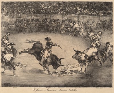 Il Famoso Americano, Mariano Ceballos da Francisco de Goya
