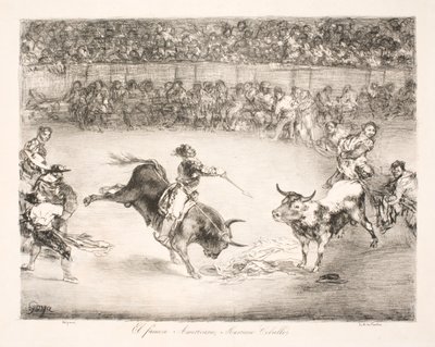 "Il famoso americano, Mariano Ceballos" da Francisco de Goya