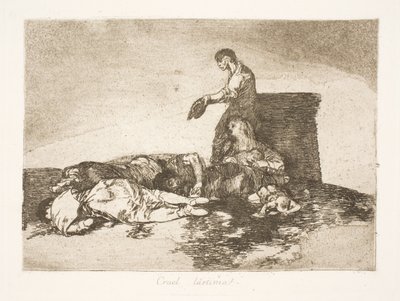 Miseria! (48) da Francisco de Goya