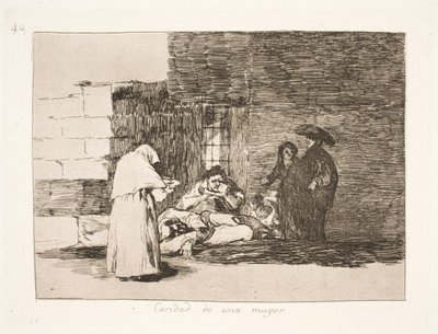 La misericordia di una donna (49) da Francisco de Goya