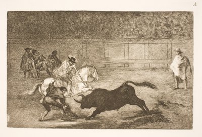 Un cavaliere spagnolo spezza lance corte con l