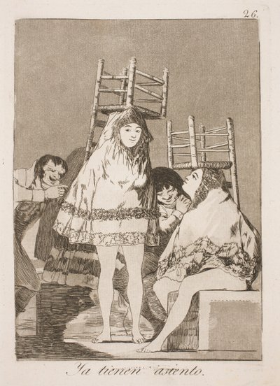 Finalmente a posto da Francisco de Goya