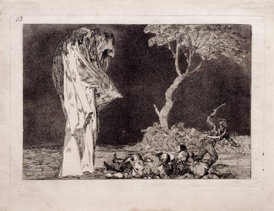 Follia Spaventosa dalla serie Los Disparates, 1815-1819 da Francisco de Goya